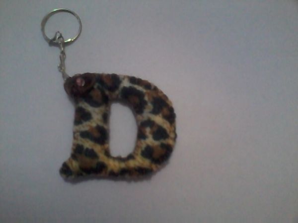 Chaveiro Letra D